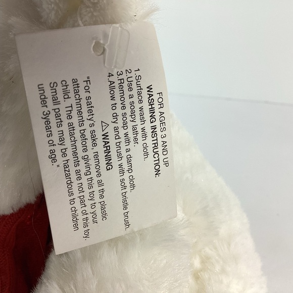 Plush Toy with Red and White Colors - Picture 7 of 11